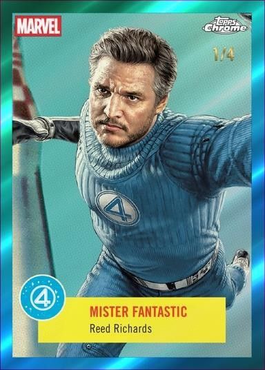 2025 Topps Marvel Studios Chrome Hobby, 8 Box Case