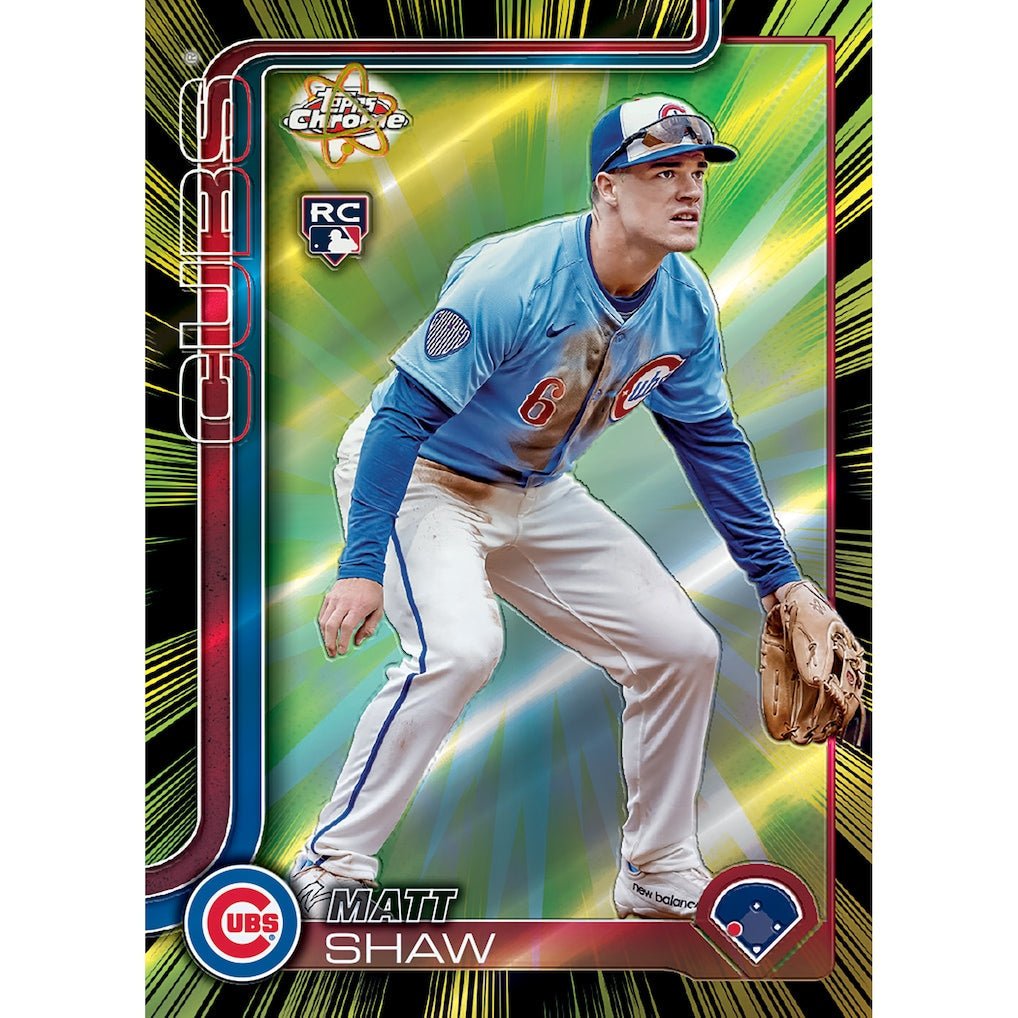 2025 Topps Chrome Update Series Baseball FANATICS Mega, Box
