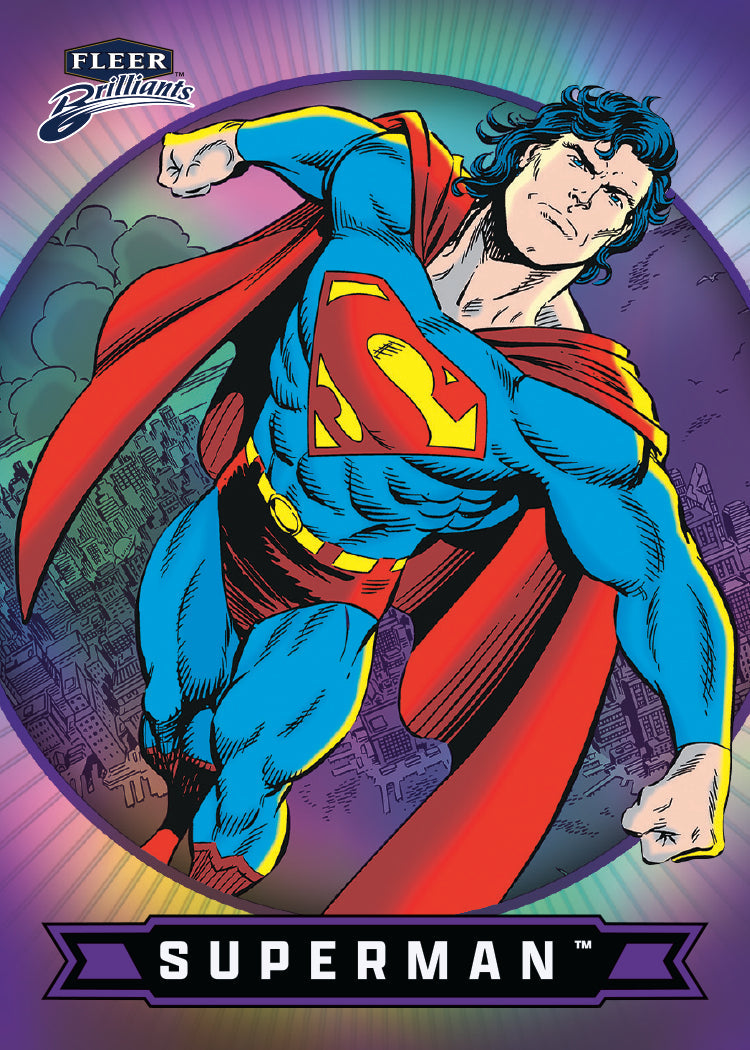 2025 Upper Deck Fleer Brilliants Superman, Mega Box