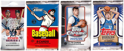 2026 Topps MLB x NBA Official Collectors Kit, Box
