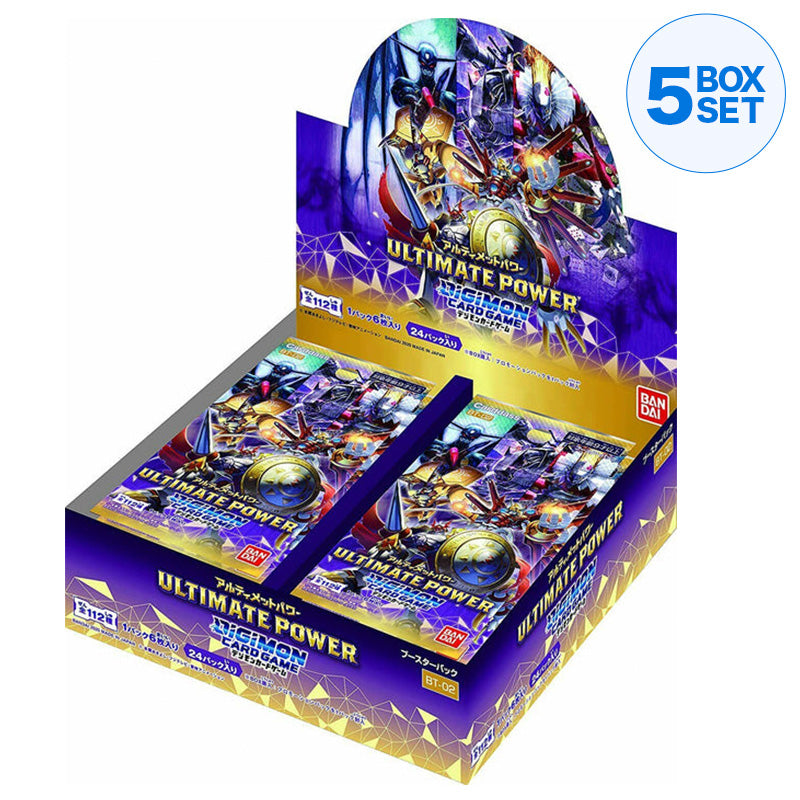 BANDAI Digimon Card Game Booster ULTIMATE POWER [BT-02] (BOX) JAPAN OFFICIAL