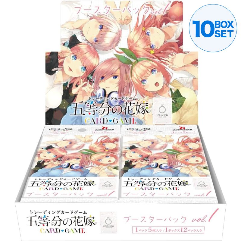 The Quintessential Quintuplets Card Game Vol.1 Booster Pack Box TCG JAPAN