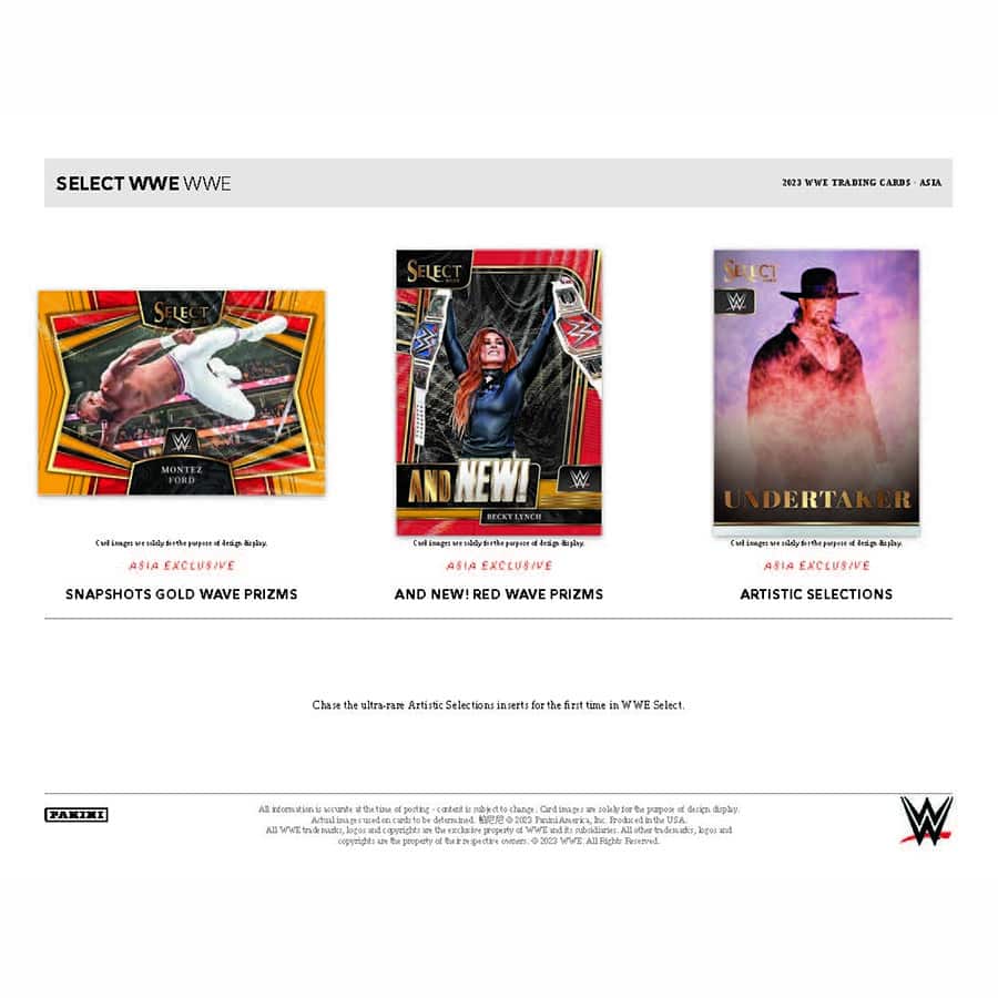 2023 Panini Select WWE Asia TMALL, Box