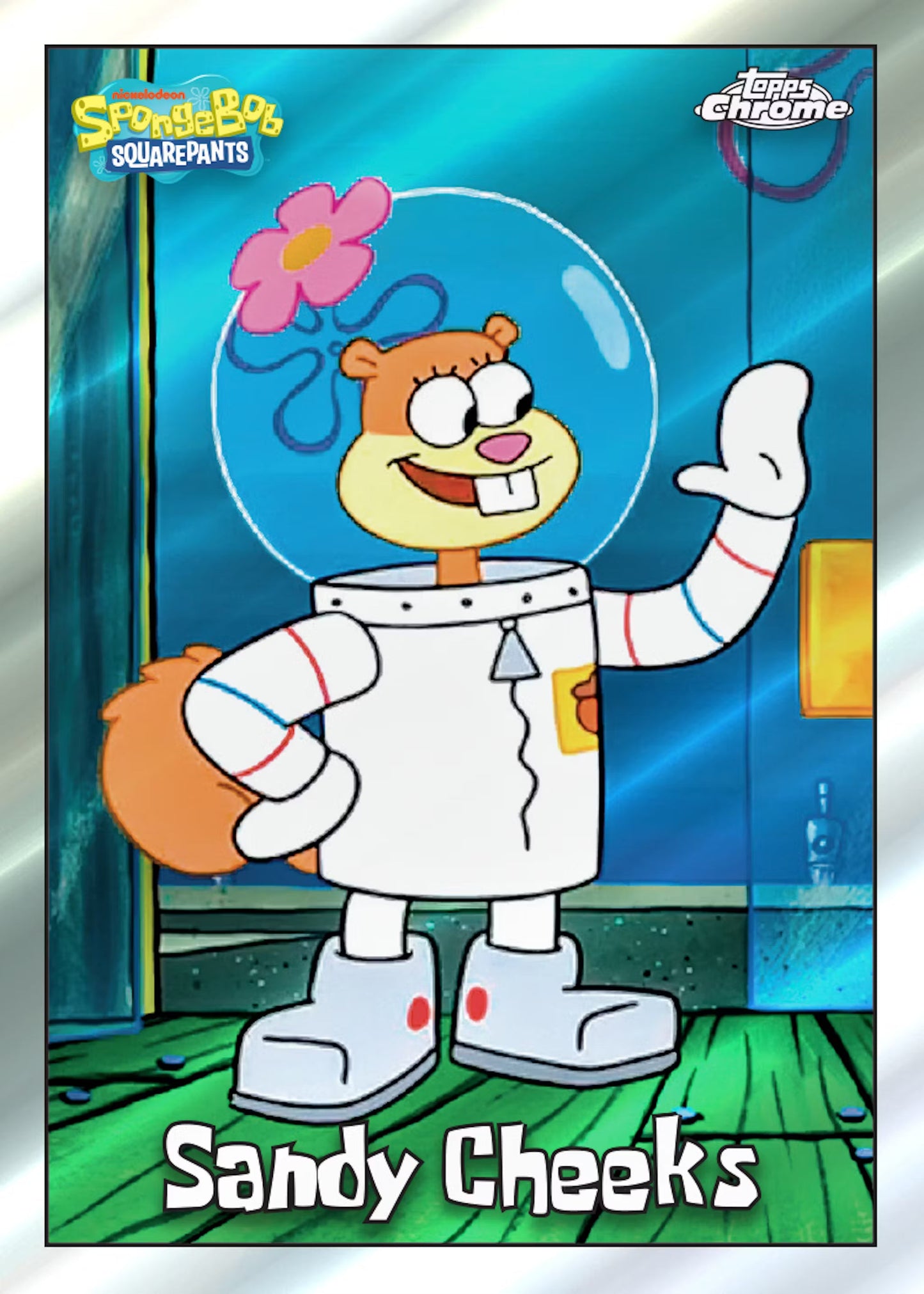 2025 Topps Chrome Spongebob Squarepants 25th Anniversary Hobby, Pack