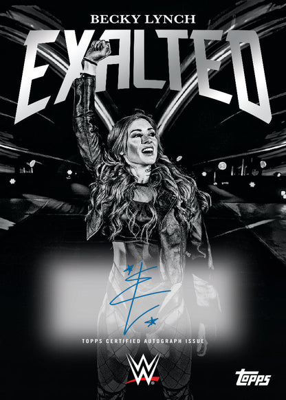 2025 Topps WWE Exalted Hobby, 10 Box Case