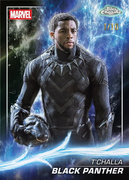 2025 Topps Marvel Studios Chrome Hobby, Pack