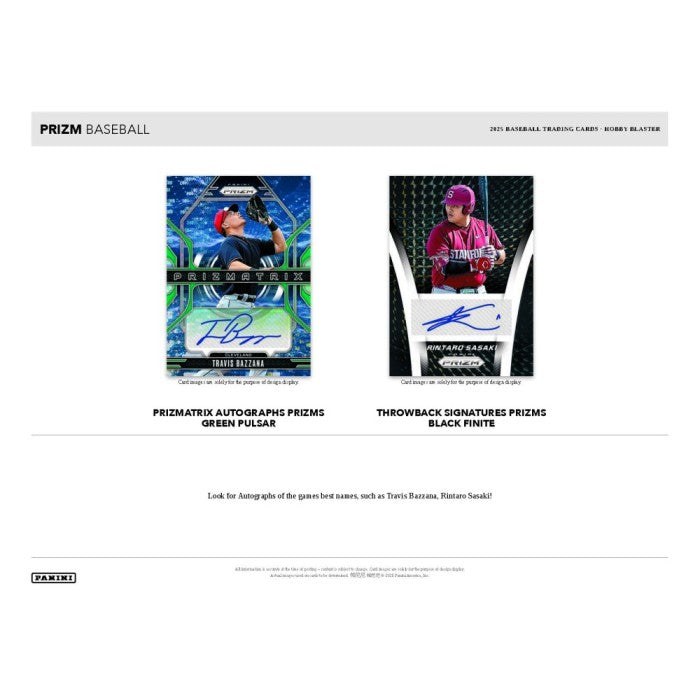 2025 Panini Prizm Baseball Hobby Blaster, Box (Red Ice)