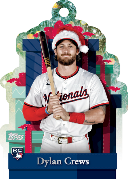 2025 Topps Holiday Baseball 3 Tin, 5 Box Case