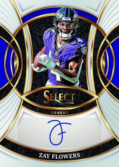 2025 Panini Select Football Hobby Blaster, Box (Green & Red Shock)