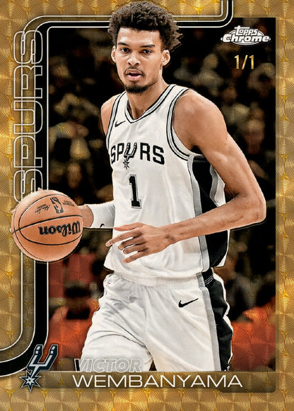 2025-26 Topps Chrome Basketball Hobby, Box