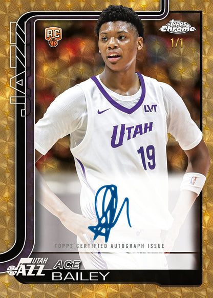 2025-26 Topps Chrome Basketball Hobby, Box