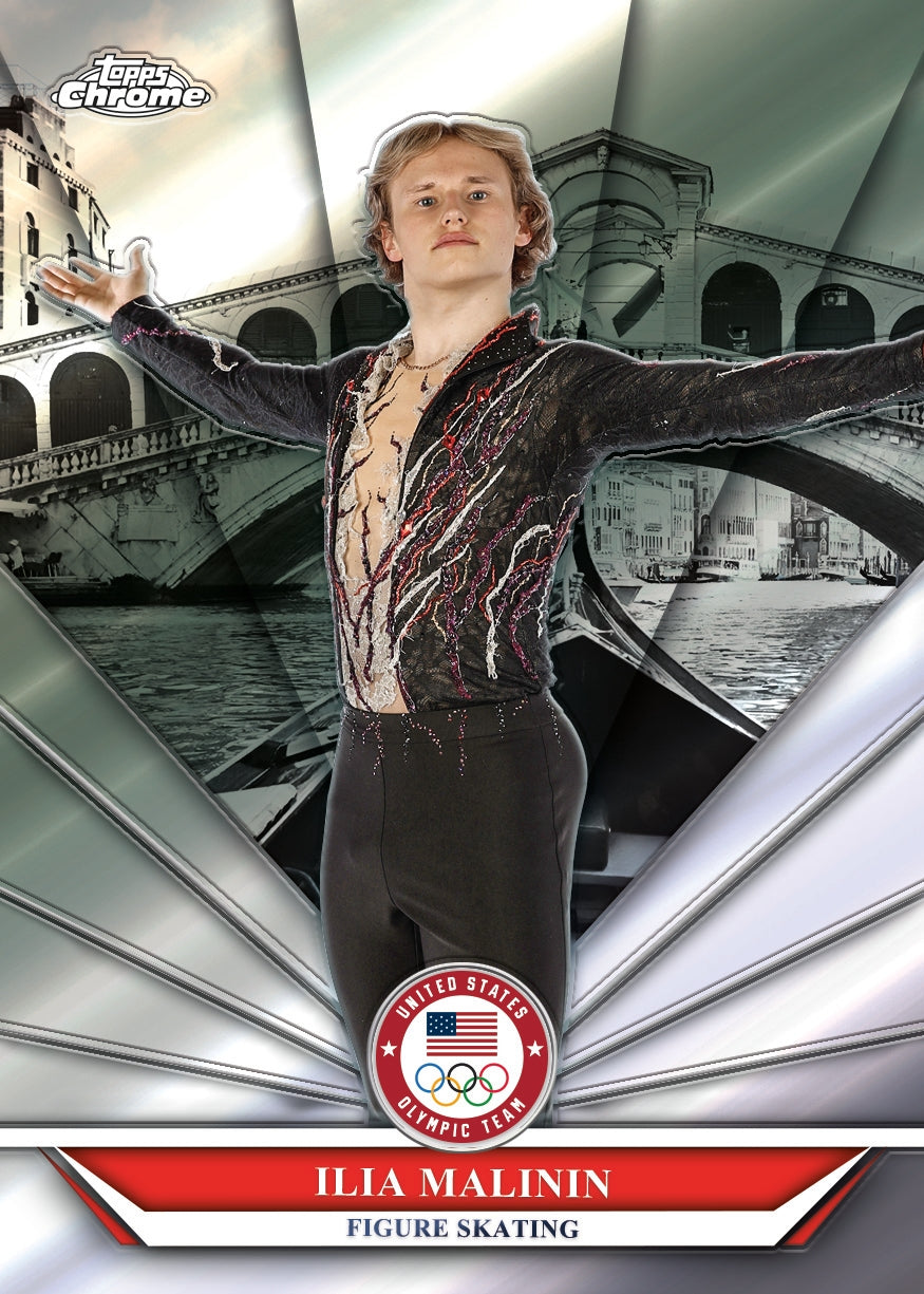 2026 Topps Chrome US Olympic & Paralympic Hopefuls Blaster, 40 Box Case