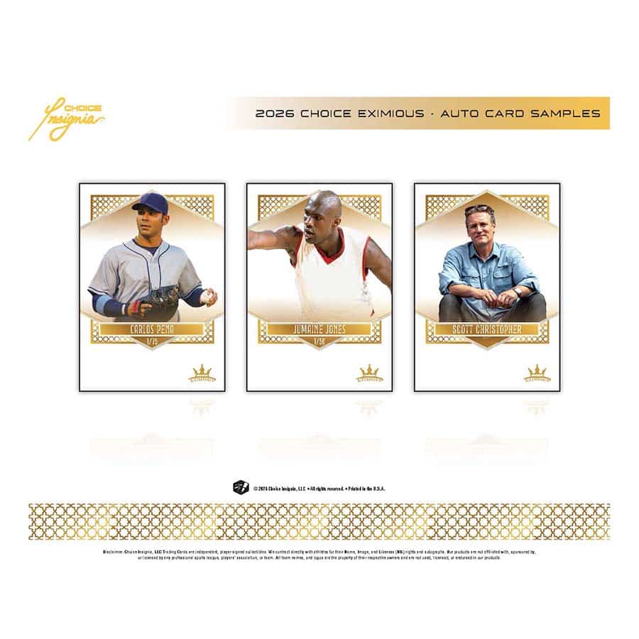 2026 Choice Insignia Eximious Hobby, Box