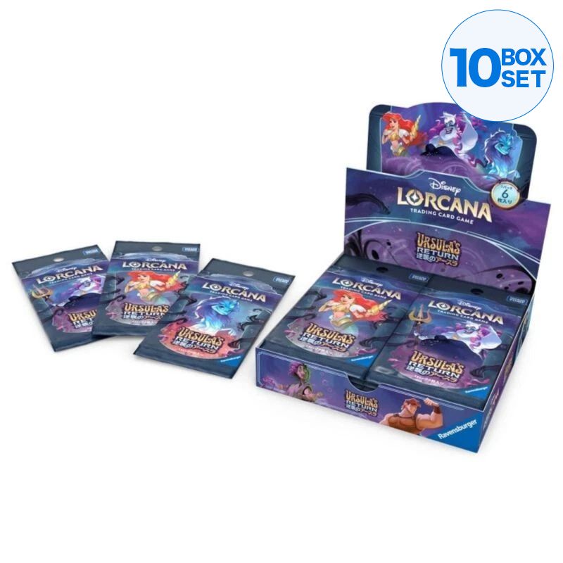 Disney Lorcana Ursula's Return Japanese Ver. Booster Pack Box TCG JAPAN OFFICIAL