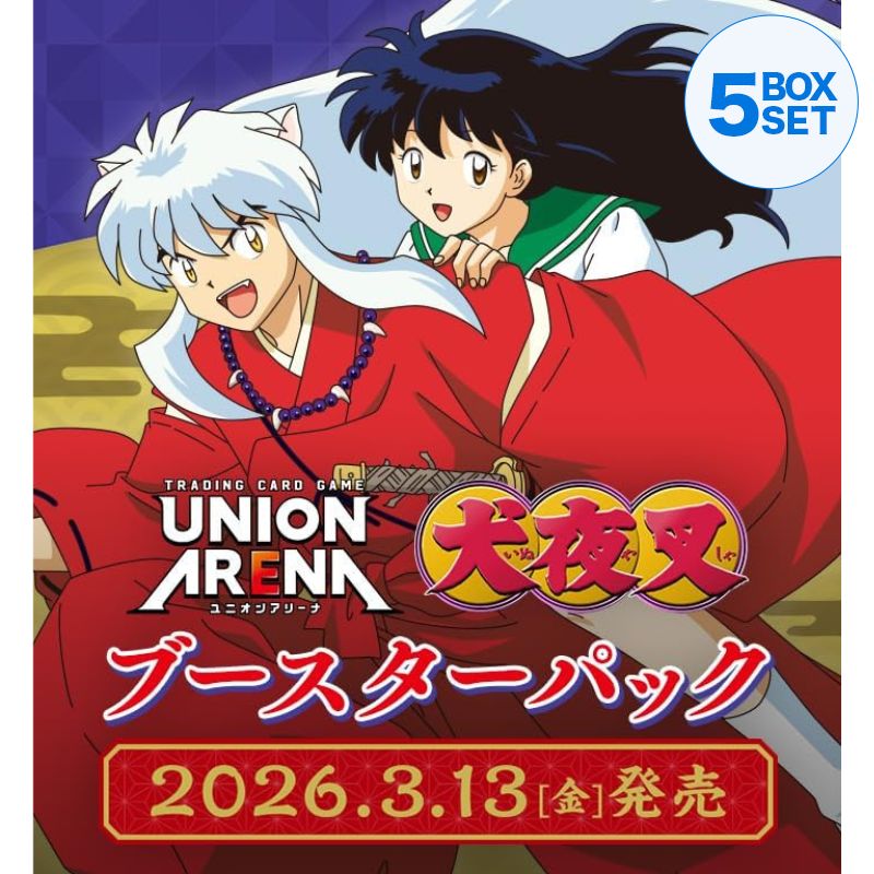 BANDAI Union Arena Inuyasha UA50BT Booster Pack Box TCG JAPAN OFFICIAL