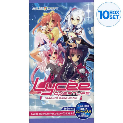 Lycee Overture Amuse Craft 1.0 Booster Pack Box TCG JAPAN OFFICIAL