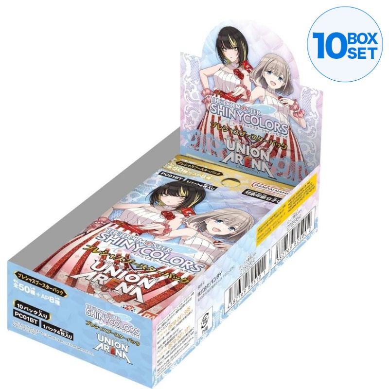 BANDAI Union Arena THE IDOLM@STER Shiny Colors Precious PC01BT Booster Box TCG