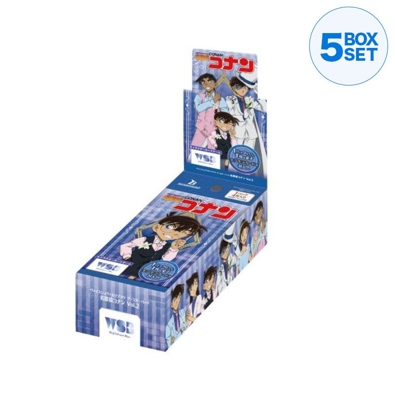 Weiss Schwarz Blau Detective Conan Vol.2 Booster Pack Box TCG JAPAN OFFICIAL