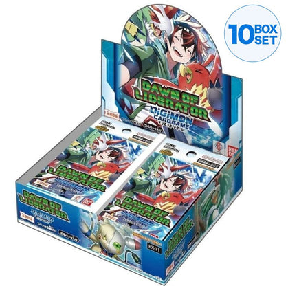 BANDAI Digimon Card Dawn of Liberator EX-11 Extra Booster Pack Box TCG JAPAN