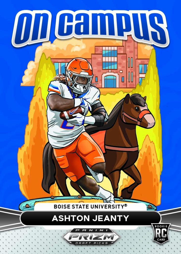 2025 Panini Prizm Collegiate Draft Football Hobby, Pack