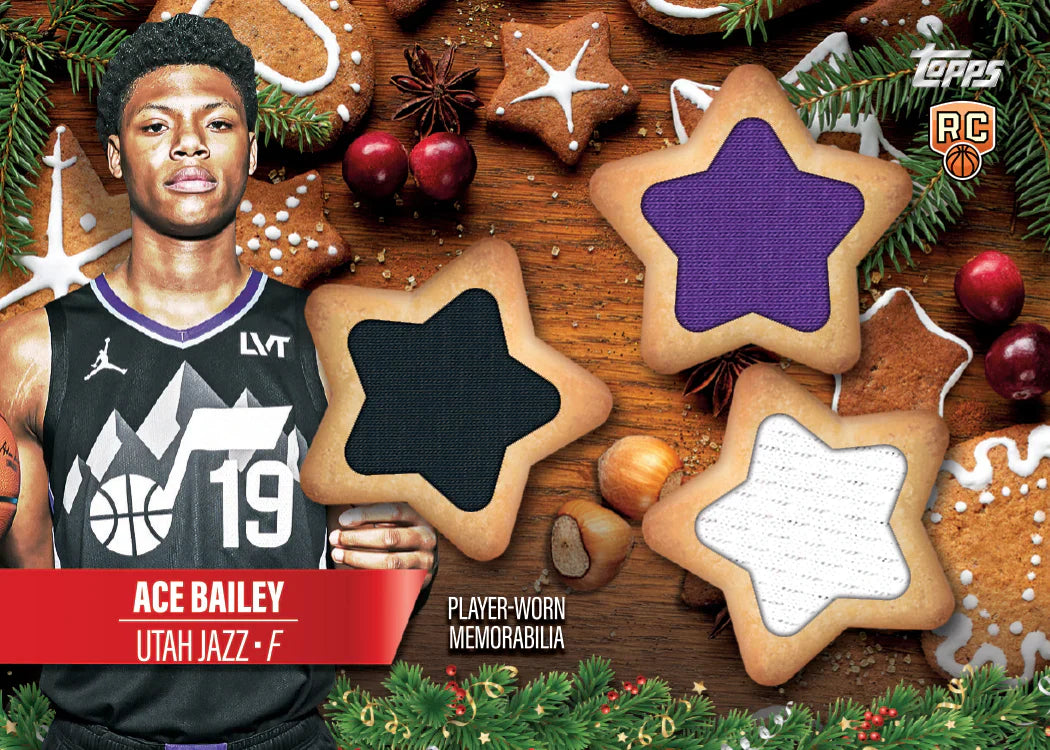 2025/26 Topps Holiday Basketball Countdown Calendar, 8 Box Case