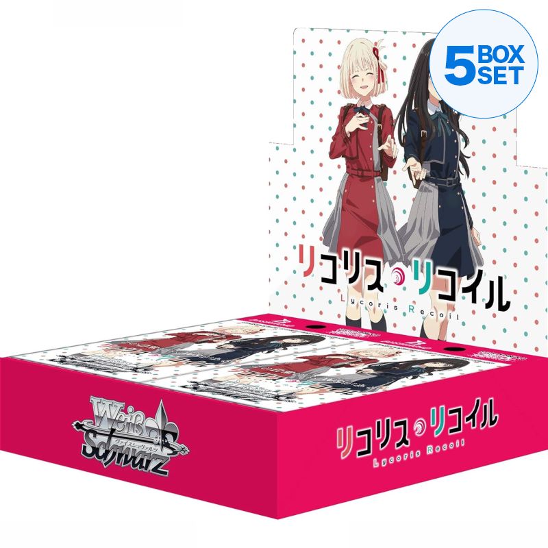 Weiss Schwarz Lycoris Recoil Booster Pack Box TCG JAPAN OFFICIAL