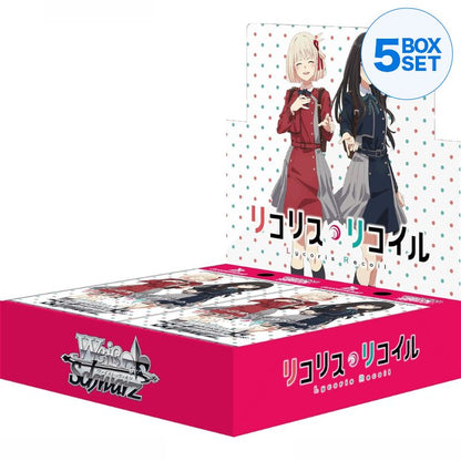 Weiss Schwarz Lycoris Recoil Booster Pack Box TCG JAPAN OFFICIAL