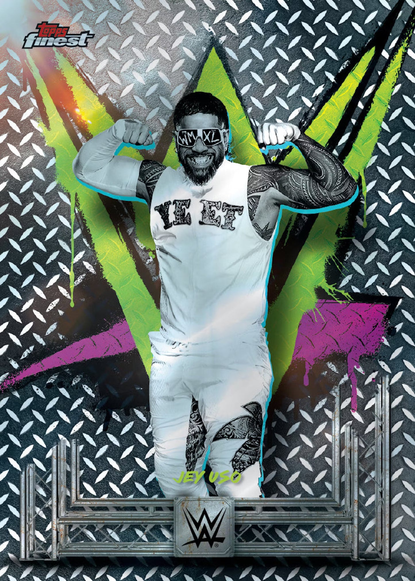 2025 Topps Finest WWE Hobby, Pack