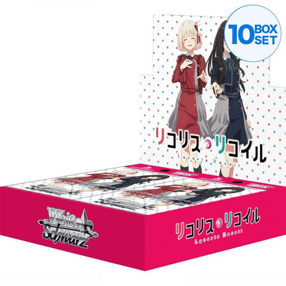 Weiss Schwarz Lycoris Recoil Booster Pack Box TCG JAPAN OFFICIAL