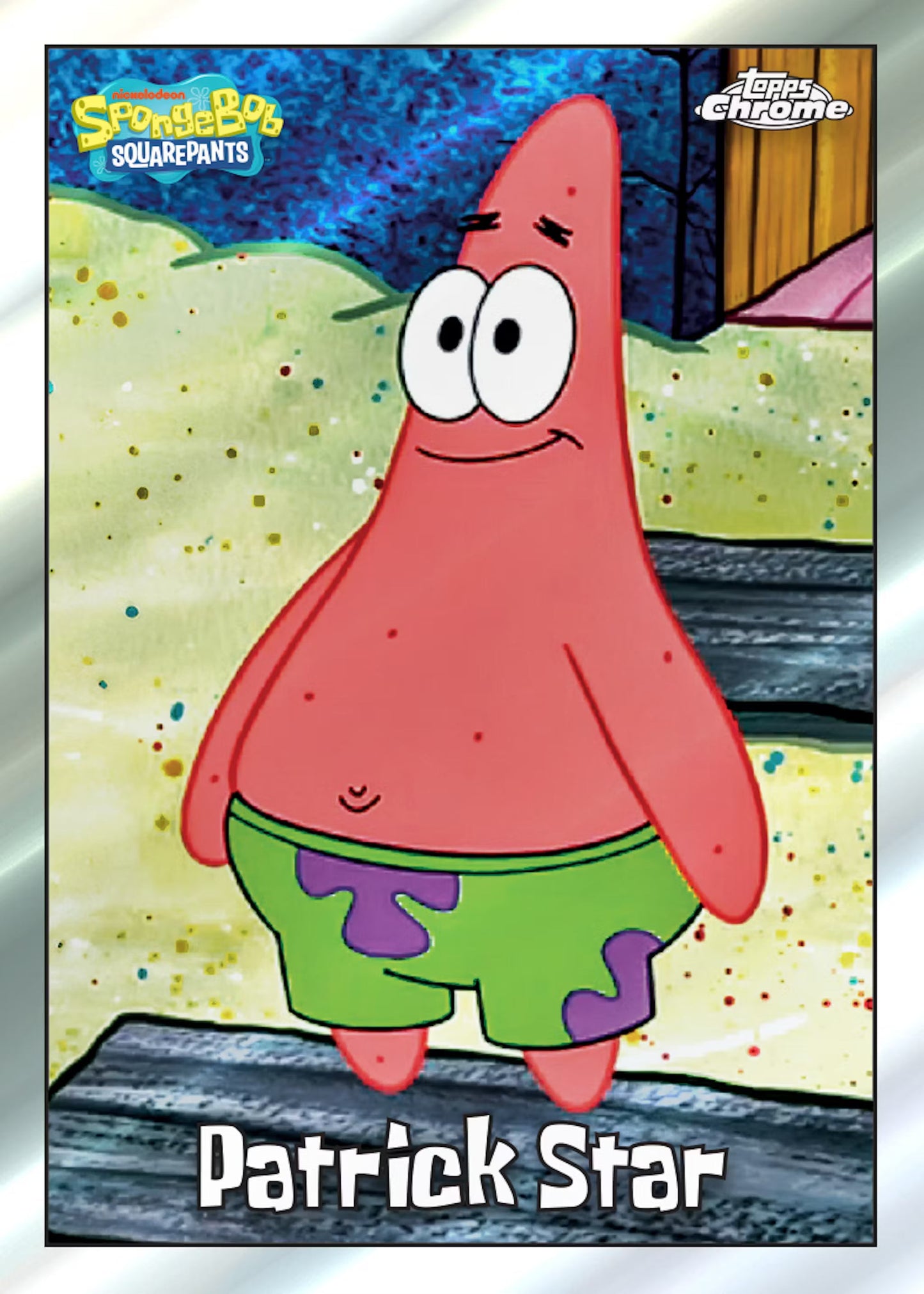 2025 Topps Chrome Spongebob Squarepants 25th Anniversary Hobby, Box