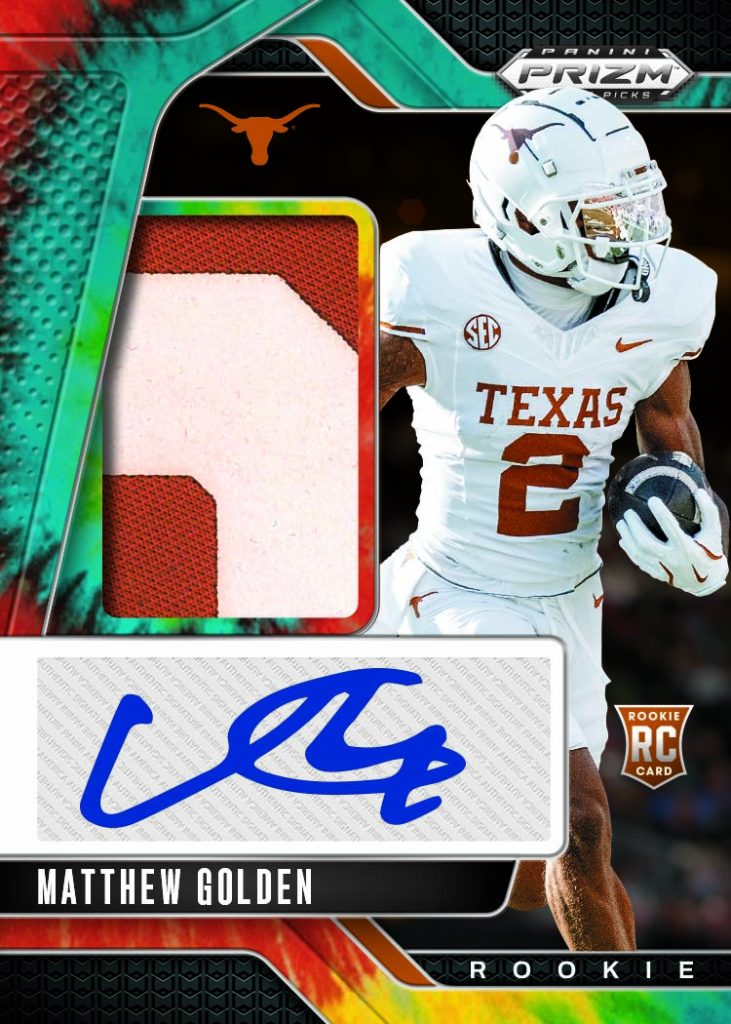 2025 Panini Prizm Collegiate Draft Football Hobby, Pack