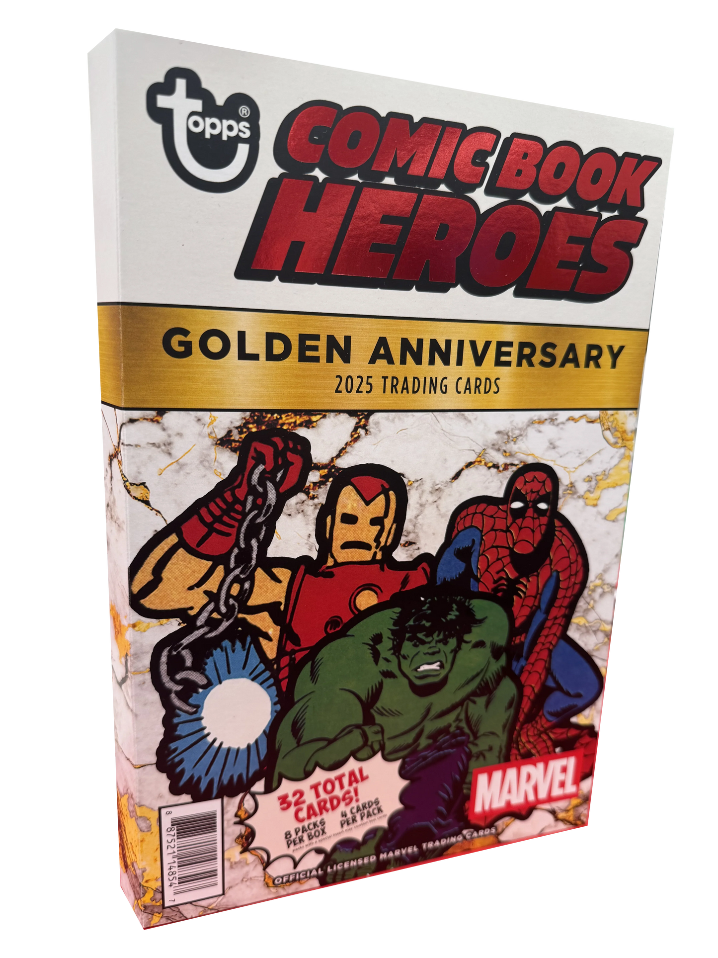 2025 Topps Marvel Comic Book Heroes 1975 Golden Anniversary, Box