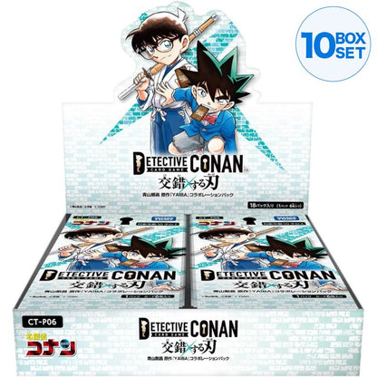 Detective Conan Crossed Blades CT-P06 Booster Pack Box TCG JAPAN OFFICIAL