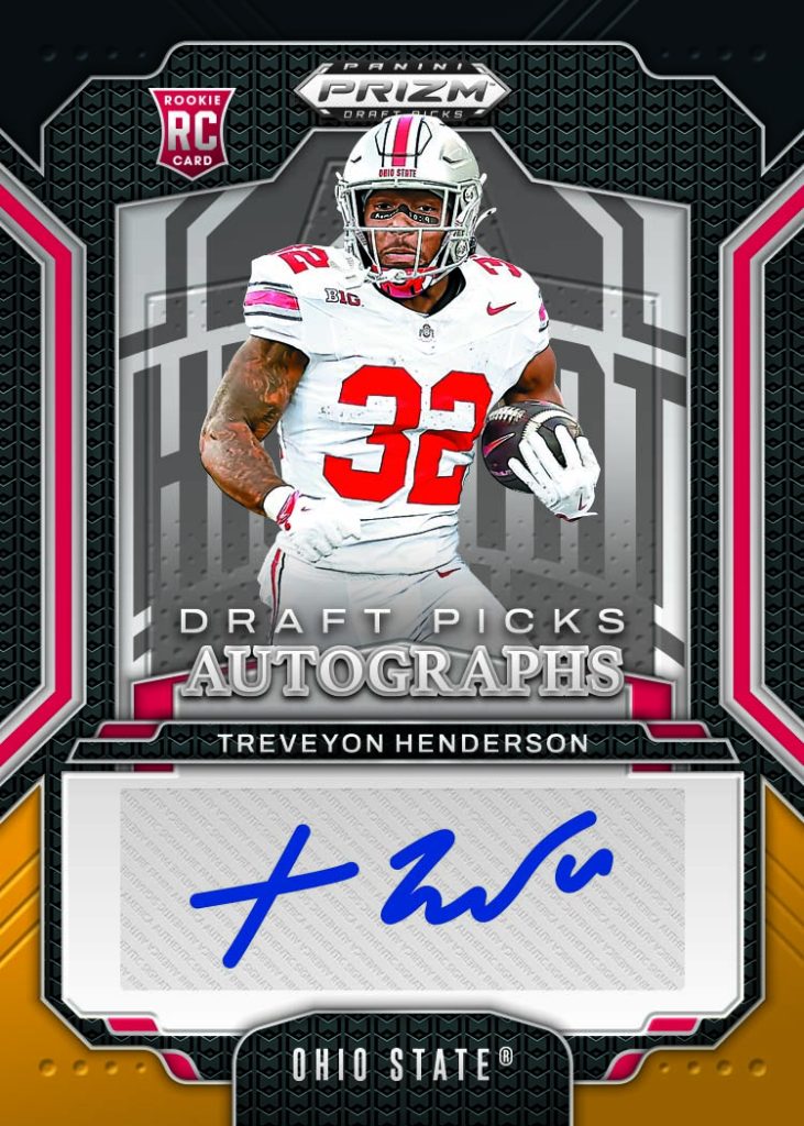 2025 Panini Prizm Collegiate Draft Football Hobby, Pack