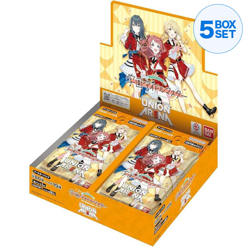 BANDAI Union Arena Gakuen Idolmaster UA27BT Booster Pack Box TCG JAPAN OFFICIAL