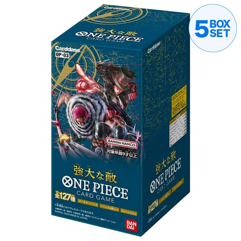 BANDAI ONE PIECE Card Game Mighty Enemies OP-03 Booster BOX TCG JAPAN OFFICIAL