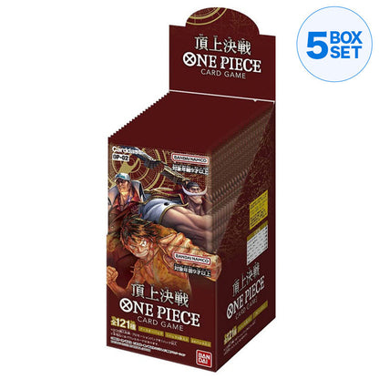 BANDAI ONE PIECE Card Game Paramount War OP-02 Booster BOX TCG JAPAN OFFICIAL