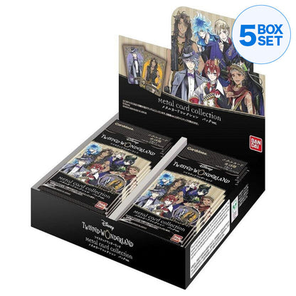 BANDAI Glitter Card Collection Disney Twisted Wonderland Box TCG JAPAN OFFICIAL