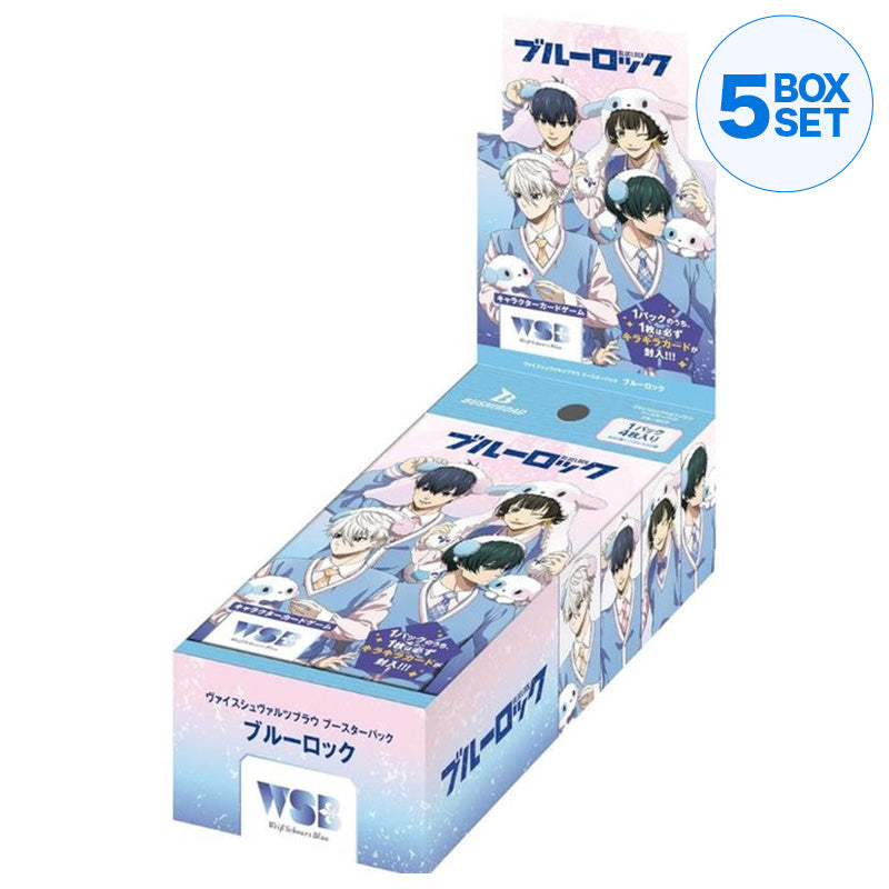 Bushiroad Weiss Schwarz Blau Booster Pack BOX Blue Lock JAPAN ZA-646