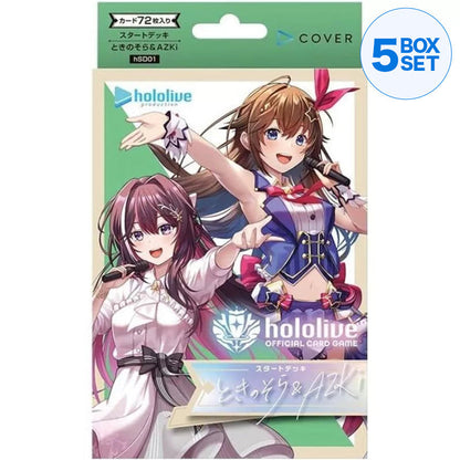 hololive Official Card Game Tokino Sora & AZKi Start Deck Vol.1 TCG JAPAN