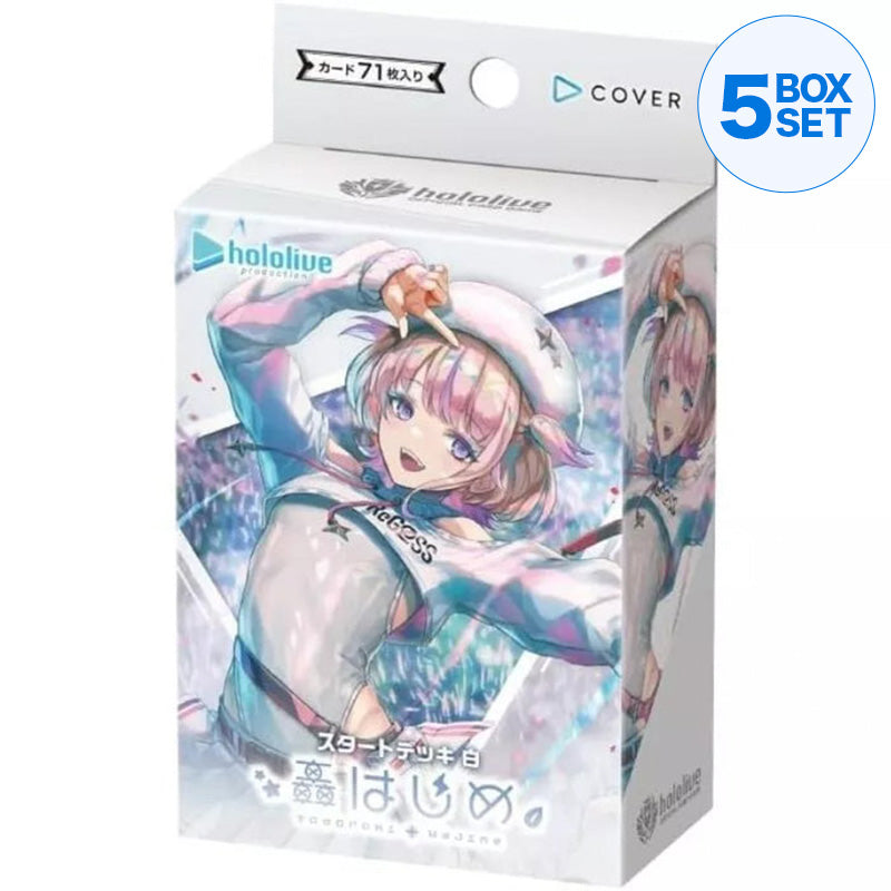 hololive Official Card Game White Hajime Todoroki Start Deck TCG JAPAN OFFICIAL