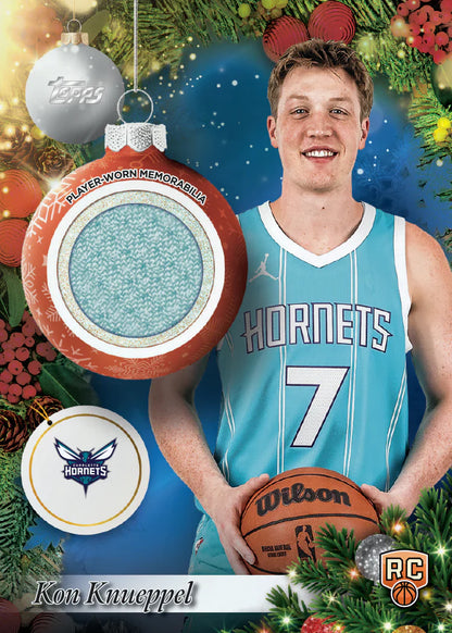 2025/26 Topps Holiday Basketball Countdown Calendar, Box