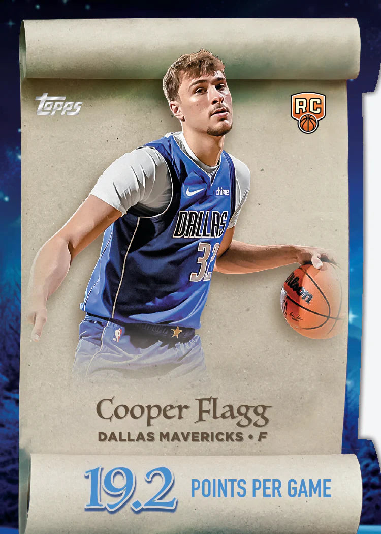 2025-26 Topps Basketball Holiday Mega, 20 Box Case
