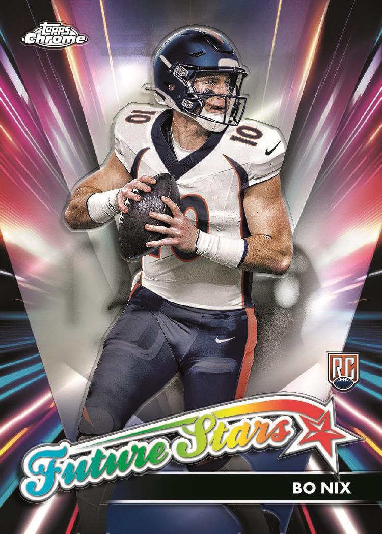 2024 Topps Chrome Football Blaster, 40 Box Case