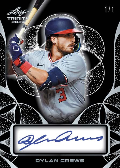 2024 Leaf Trinity Baseball Hobby, 12 Box Case