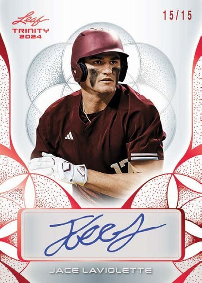 2024 Leaf Trinity Baseball Hobby, Box