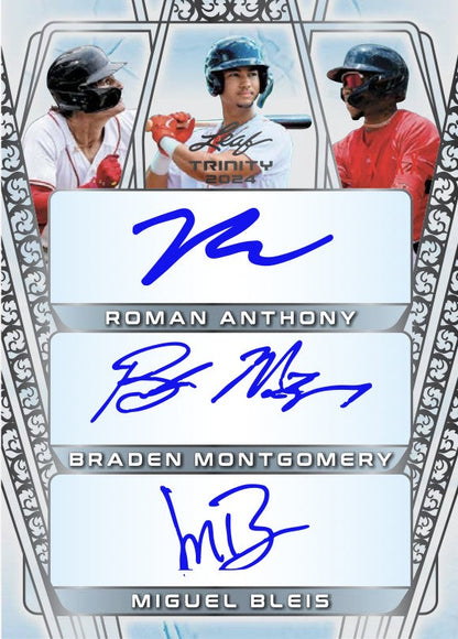 2024 Leaf Trinity Baseball Hobby, 12 Box Case