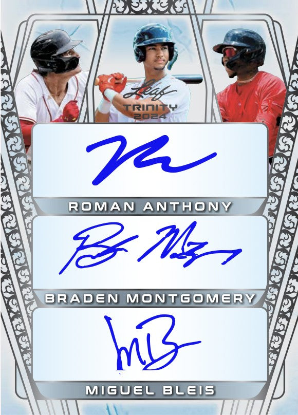 2024 Leaf Trinity Baseball Hobby, Box