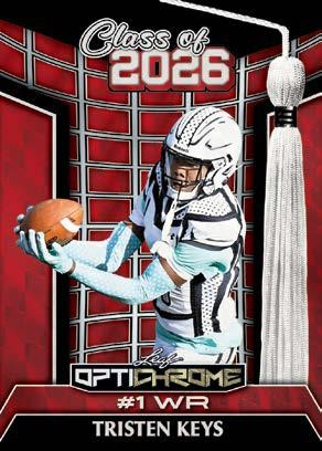 2025 Leaf Optichrome Football Hobby, 12 Box Case