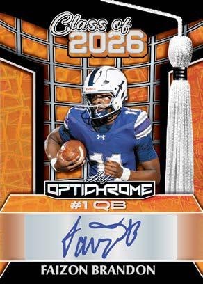 2025 Leaf Optichrome Football Hobby, 12 Box Case